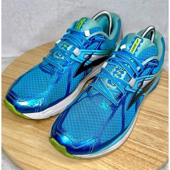 Brooks Ravenna 7 R7‎ Blue/Green Running Shoes Women Athletic Sneakers Size 8.5 - Picture 2 of 8